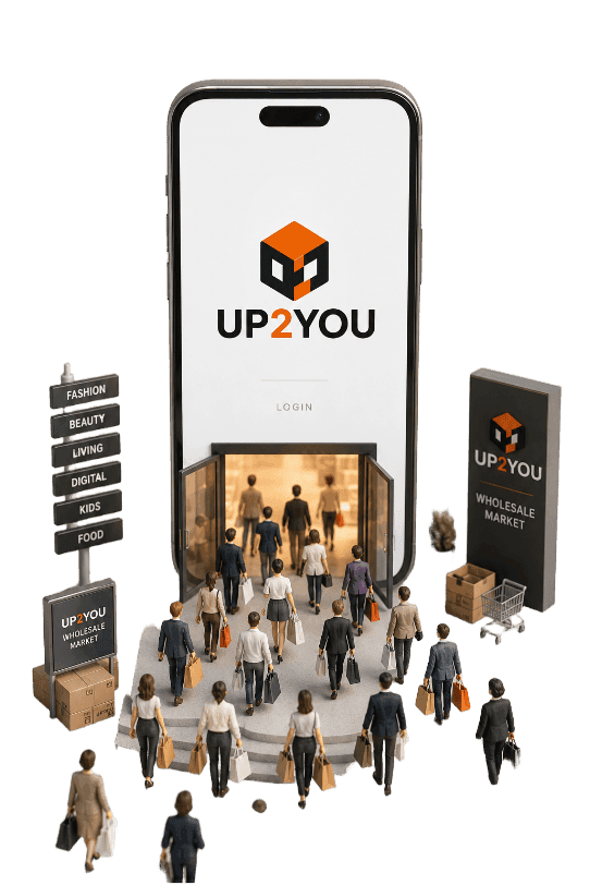 UP2YOU mobile wholesale mall — an online wholesale business anyone can start
