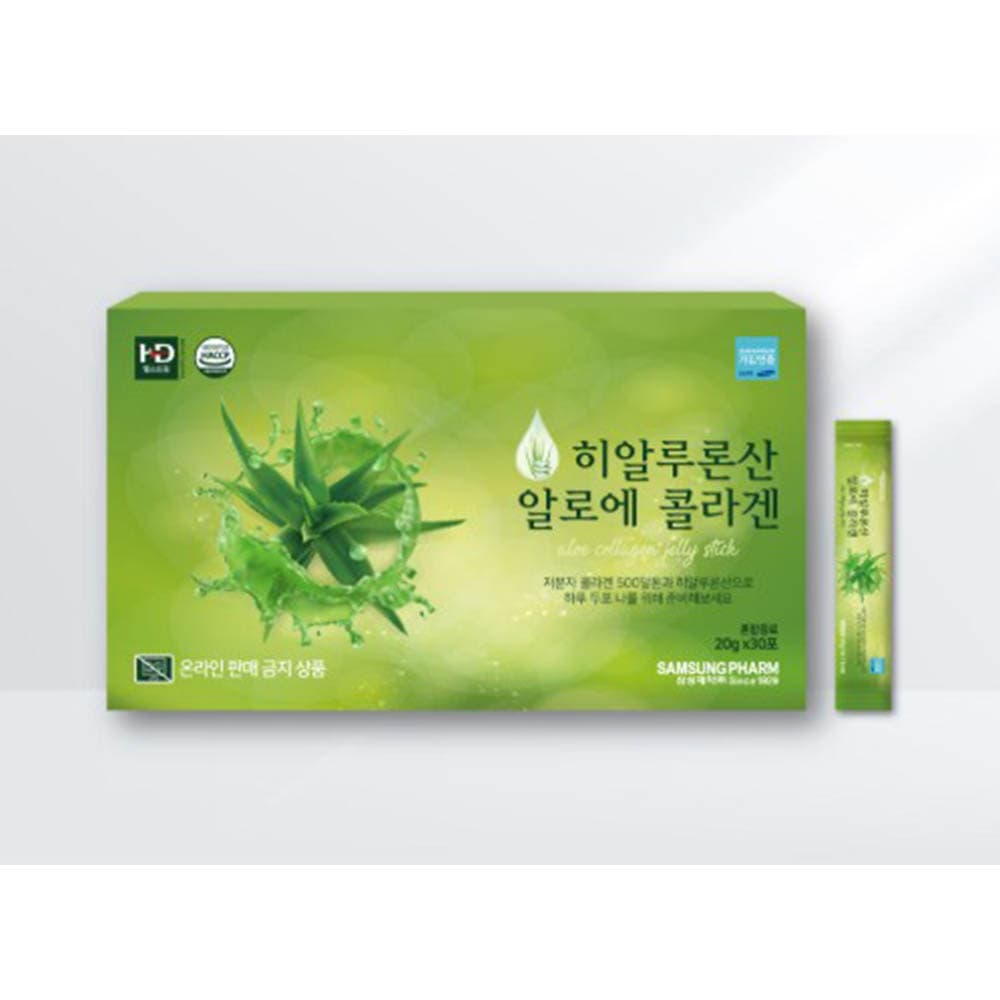 삼성제약 히알루론산 알로에 콜라겐 20g x 30포