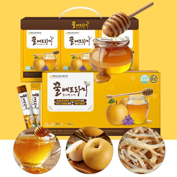 더존건강 꿀배도라지 콜라겐 스틱 20g x 26포
